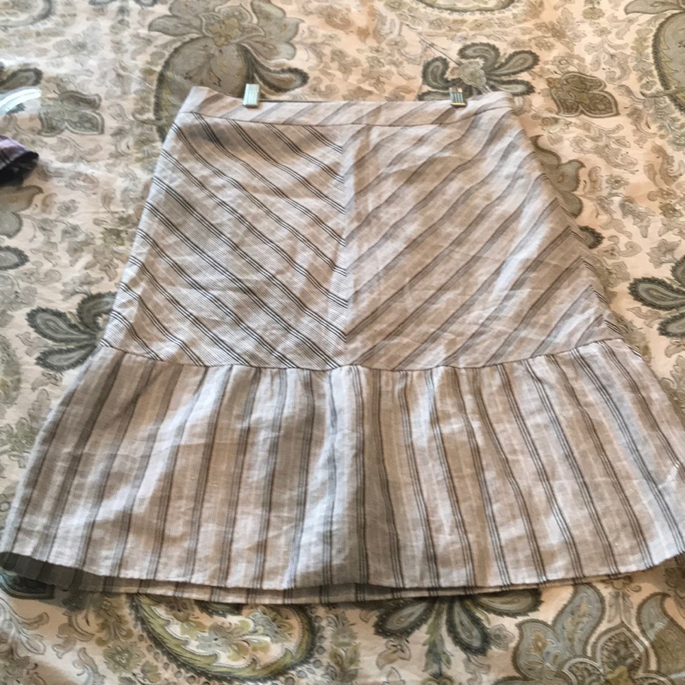 Loft SZ 6 linen skirt